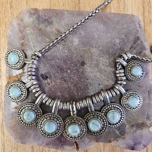 Lucky Brand Turquoise Statement Necklace